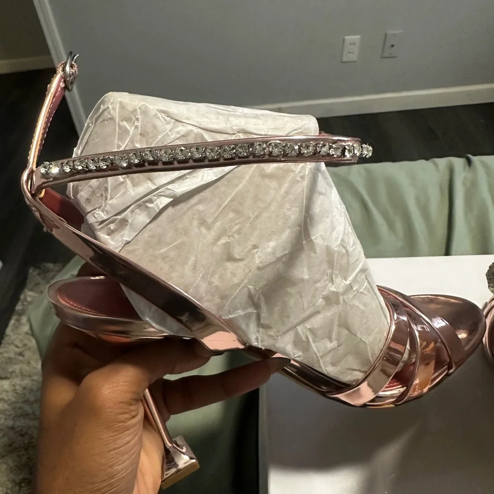 Nine West Noras Women's Strappy Dress Sandals - Picture 5 of 6